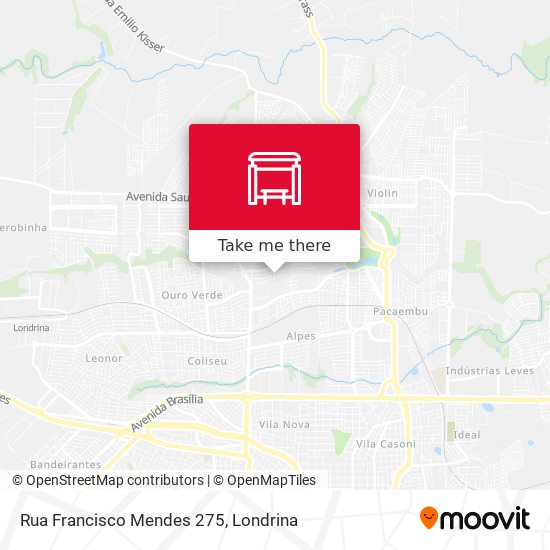 Rua Francisco Mendes 275 map
