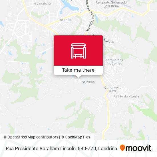 Rua Presidente Abraham Lincoln, 680-770 map