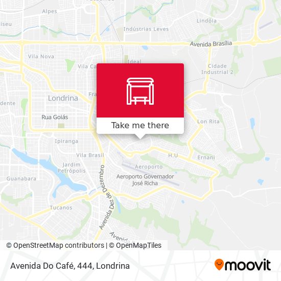 Avenida Do Café, 444 map
