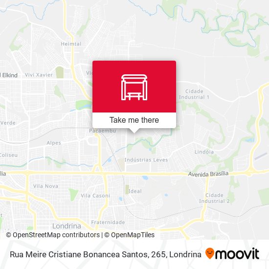 Rua Meire Cristiane Bonancea Santos, 265 map