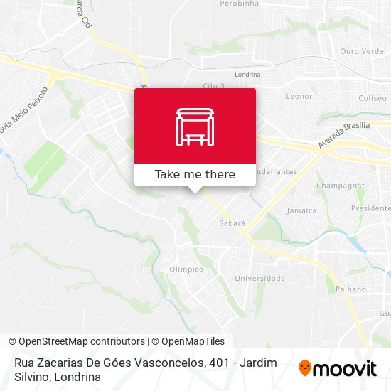 Rua Zacarias De Góes Vasconcelos, 401 - Jardim Silvino map