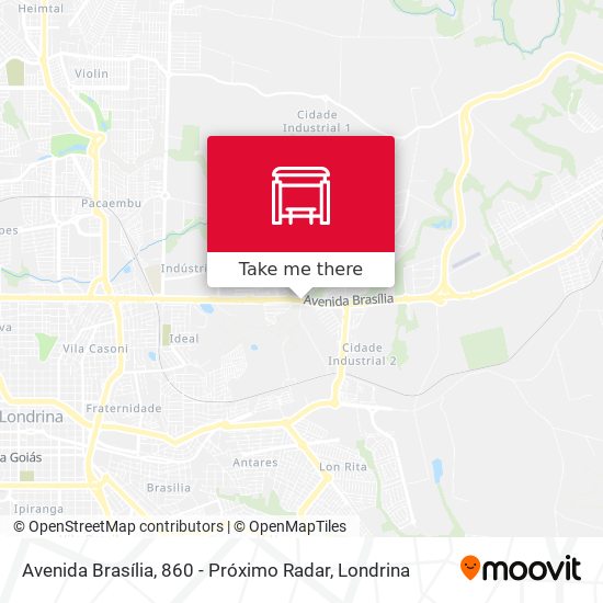 Avenida Brasília, 860 - Próximo Radar map