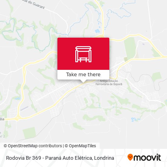Rodovia Br 369 - Paraná Auto Elétrica map