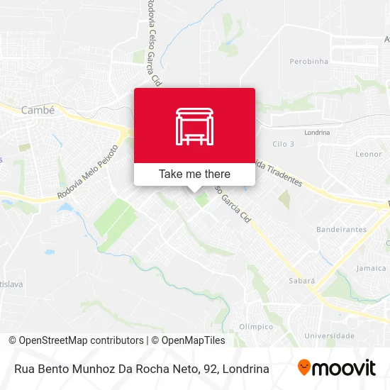 Rua Bento Munhoz Da Rocha Neto, 92 map