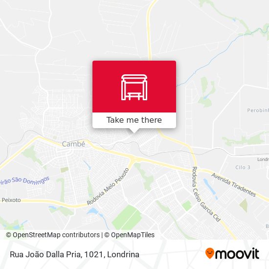 Rua João Dalla Pria, 1021 map