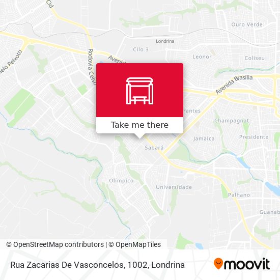 Rua Zacarias De Vasconcelos, 1002 map