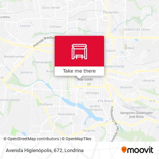 Avenida Higienópolis, 672 map