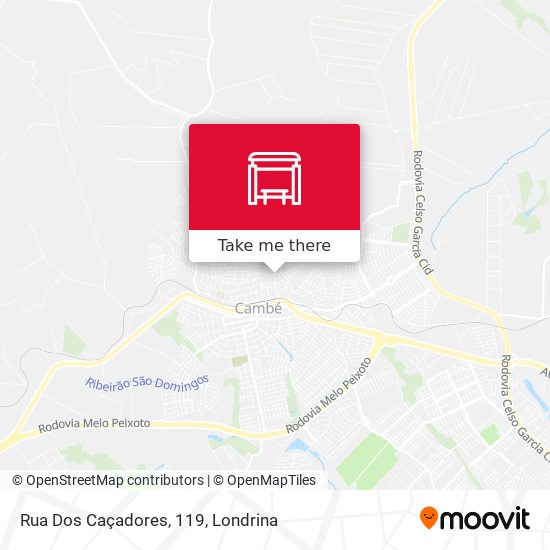 Rua Dos Caçadores, 119 map