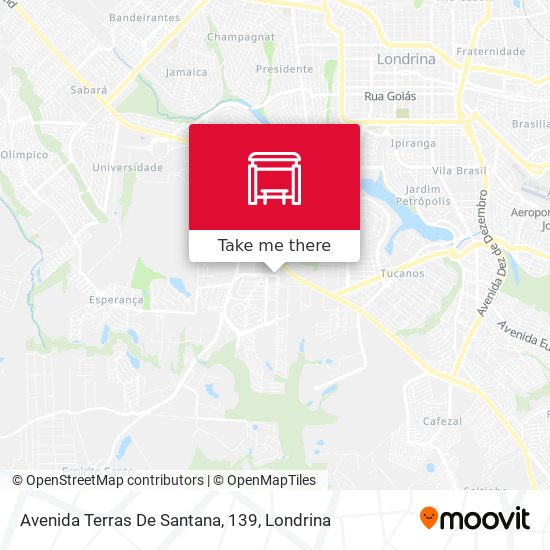 Avenida Terras De Santana, 139 map