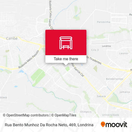 Rua Bento Munhoz Da Rocha Neto, 469 map