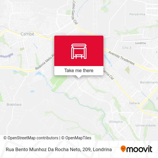 Rua Bento Munhoz Da Rocha Neto, 209 map