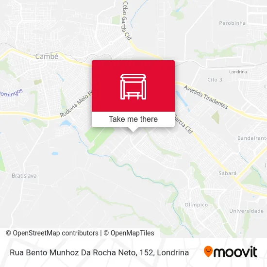 Rua Bento Munhoz Da Rocha Neto, 152 map