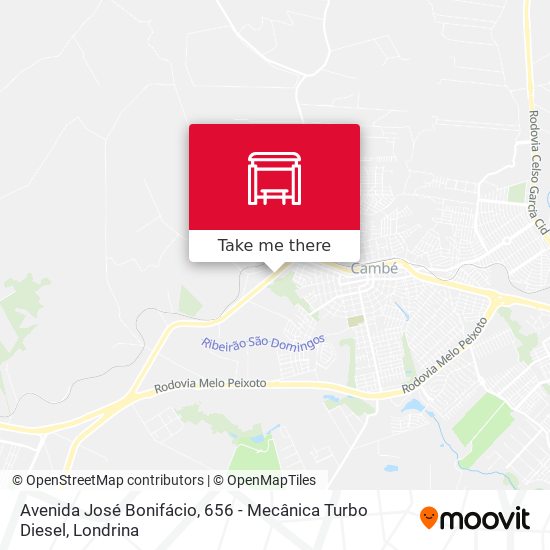 Avenida José Bonifácio, 656 - Mecânica Turbo Diesel map