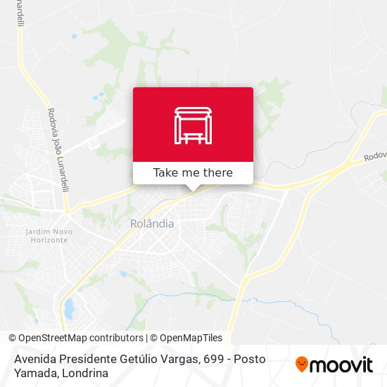 Avenida Presidente Getúlio Vargas, 699 - Posto Yamada map