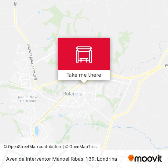 Avenida Interventor Manoel Ribas, 139 map