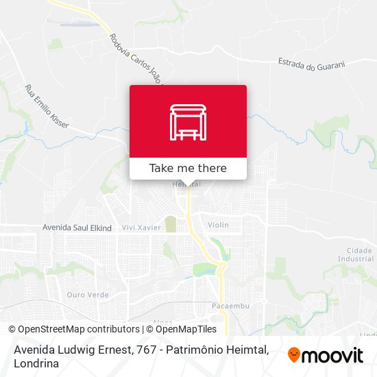 Avenida Ludwig Ernest, 767 - Patrimônio Heimtal map
