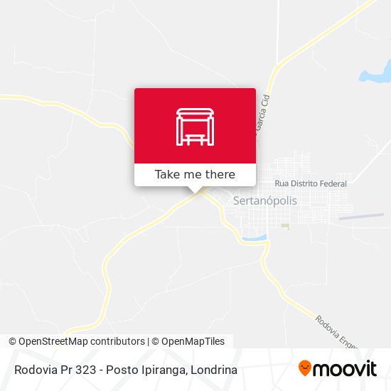 Rodovia Pr 323 - Posto Ipiranga map