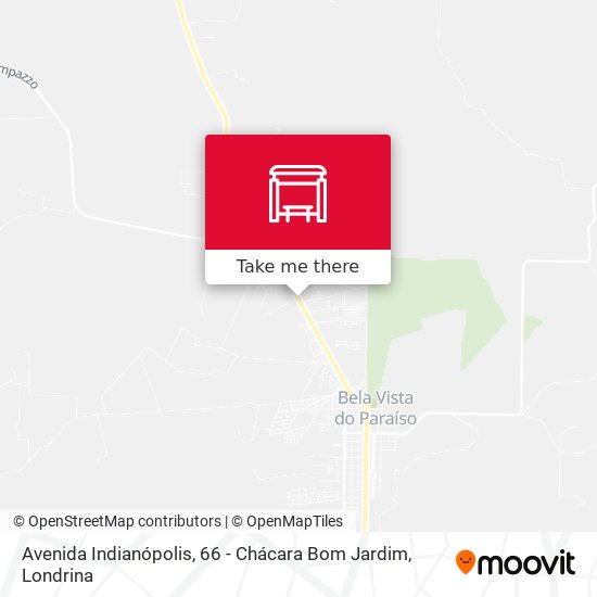 Avenida Indianópolis, 66 - Chácara Bom Jardim map