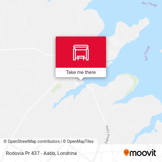 Rodovia Pr 437 - Aabb map