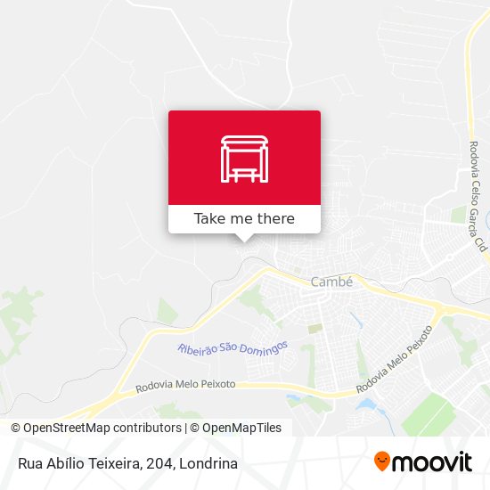 Rua Abílio Teixeira, 204 map