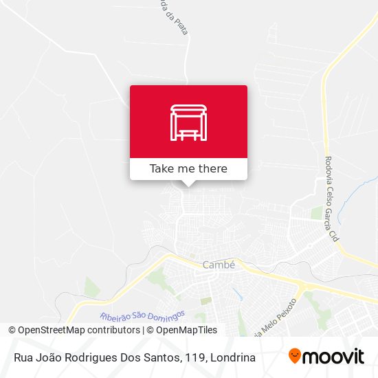 Rua João Rodrigues Dos Santos, 119 map