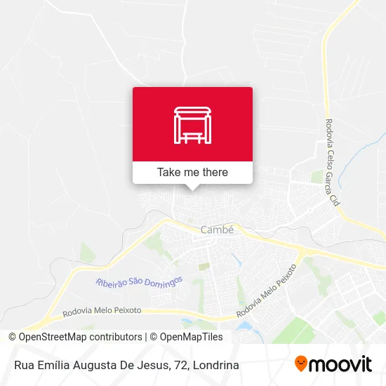 Rua Emília Augusta De Jesus, 72 map
