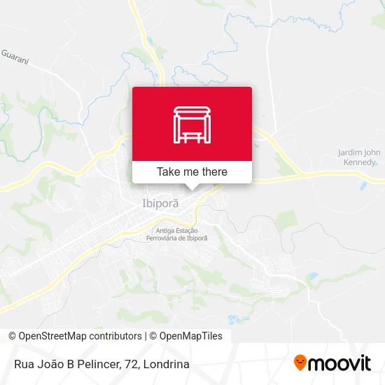 Rua João B Pelincer, 72 map