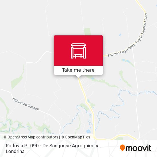 Rodovia Pr 090 - De Sangosse Agroquímica map