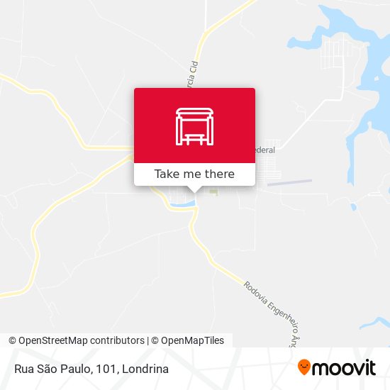 Rua São Paulo, 101 map