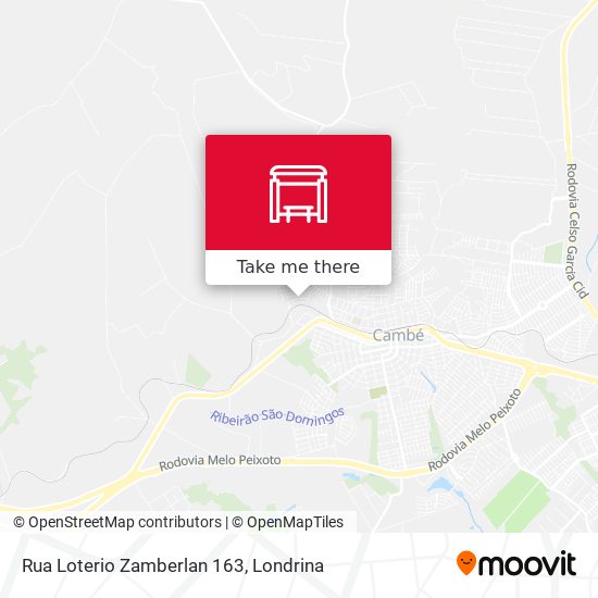 Rua Loterio Zamberlan 163 map