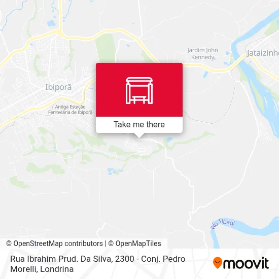 Rua Ibrahim Prud. Da Silva, 2300 - Conj. Pedro Morelli map