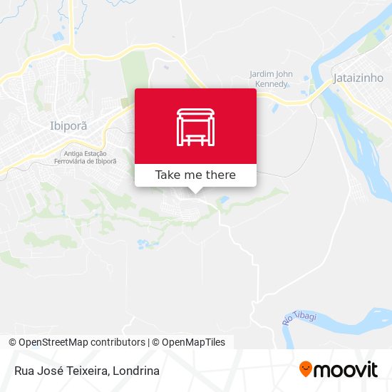 Rua José Teixeira map