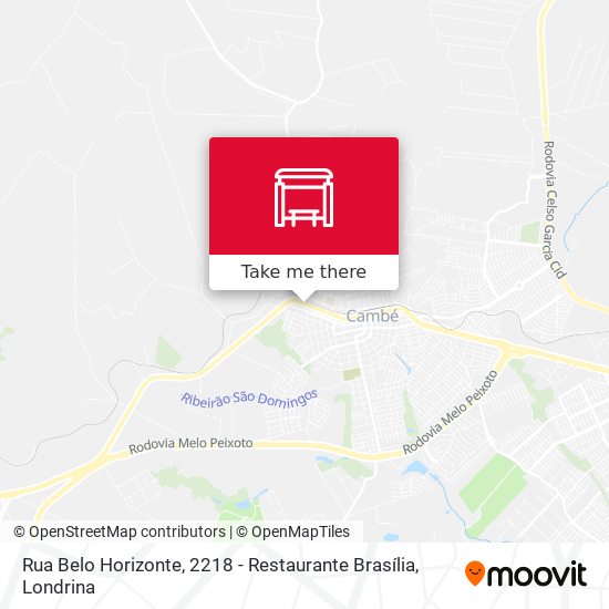 Rua Belo Horizonte, 2218 - Restaurante Brasília map