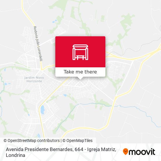 Avenida Presidente Bernardes, 664 - Igreja Matriz map