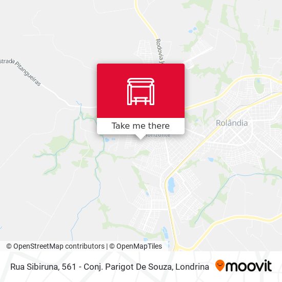 Rua Sibiruna, 561 - Conj. Parigot De Souza map