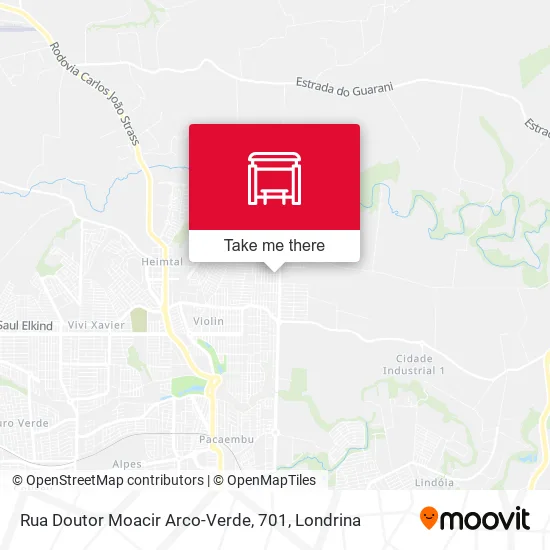Rua Doutor Moacir Arco-Verde, 701 map