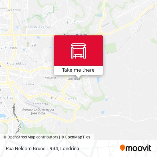 Rua Nelsom Bruneli, 934 map