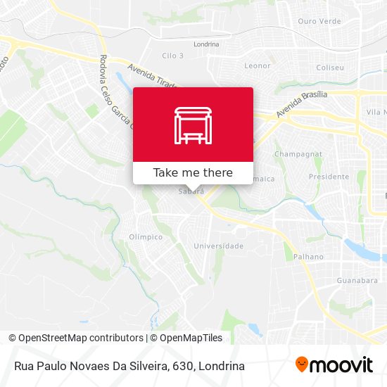 Rua Paulo Novaes Da Silveira, 630 map