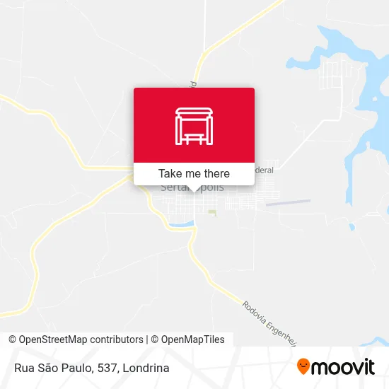 Rua São Paulo, 537 map