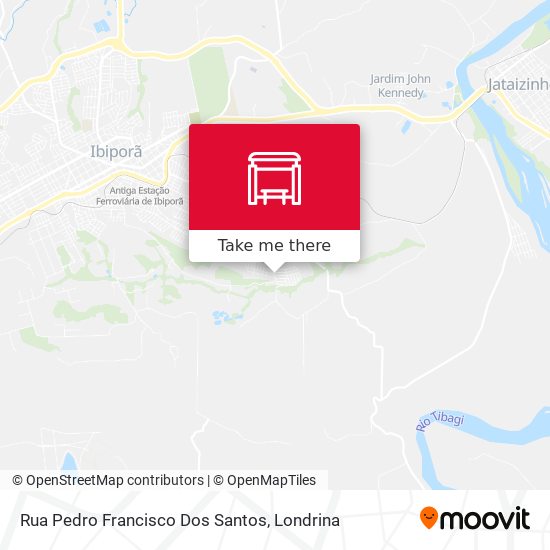 Rua Pedro Francisco Dos Santos map