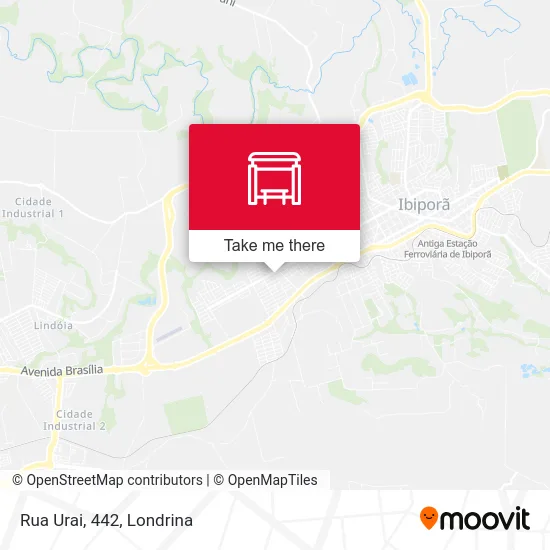 Rua Urai, 442 map