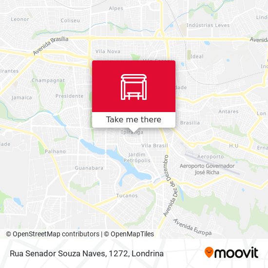 Rua Senador Souza Naves, 1272 map