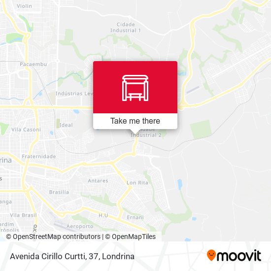 Avenida Cirillo Curtti, 37 map