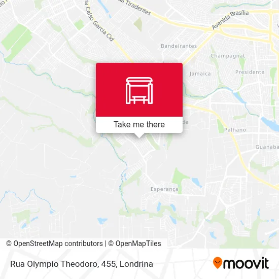 Rua Olympio Theodoro, 455 map