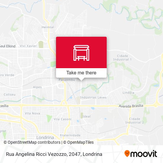 Rua Angelina Ricci Vezozzo, 2047 map