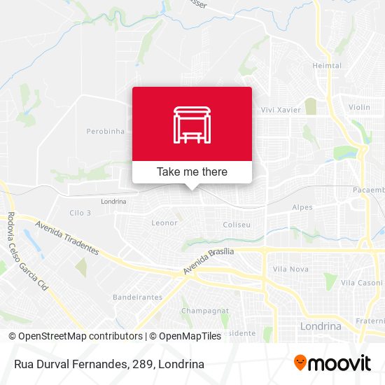 Rua Durval Fernandes, 289 map