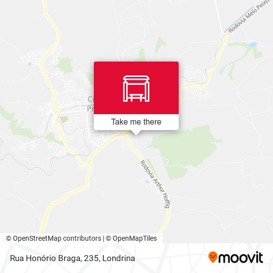 Rua Honório Braga, 235 map