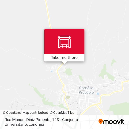 Rua Manoel Diniz Pimenta, 123 - Conjunto Universitário map