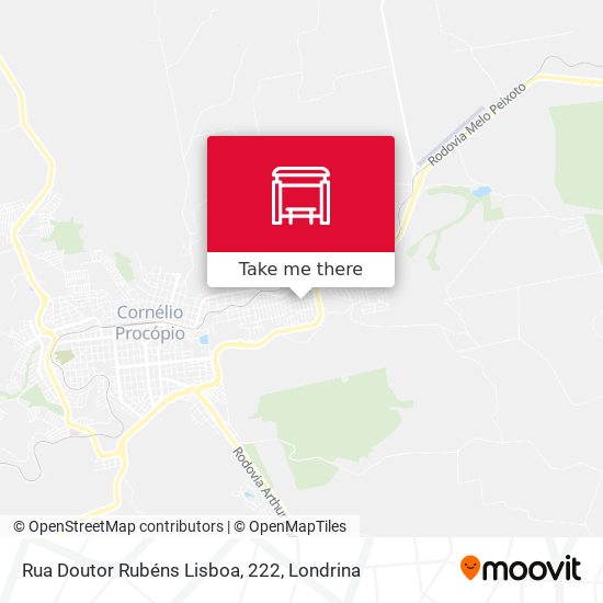Rua Doutor Rubéns Lisboa, 222 map