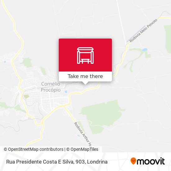 Mapa Rua Presidente Costa E Silva, 903